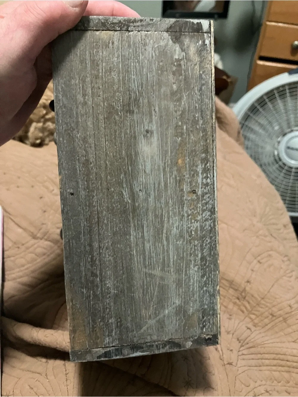 Desk Top Organizer With a Rustic Design